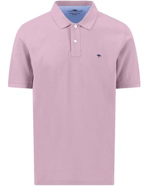 Fynch-Hatton Polo Shirt Magnolia - Pink