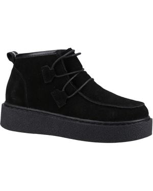 Hush Puppies Brianna Ladies Ankle Boots - Black