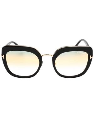 Tom Ford Virginia Ft0945 01B Sunglass - Brown