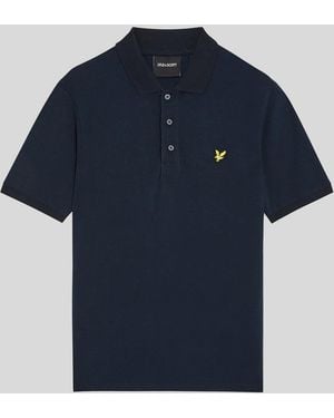 Lyle & Scott Cotton Polo Shirt - Blue