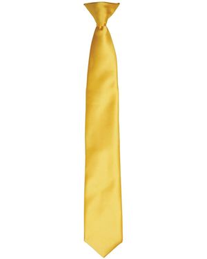 PREMIER Adult Satin Tie (Sunflower) - Metallic