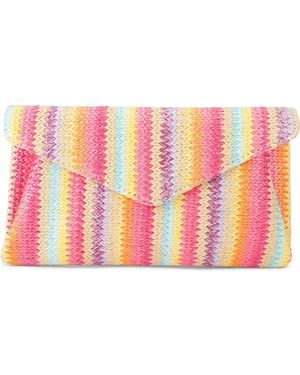 Carvela Kurt Geiger Megan Envelope Clutch Bag - Pink