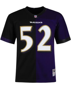 Mitchell & Ness Nfl Baltimore Ravens 52 R.Lewis Split Legacy Jersey - Blue