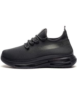 Crosshatch Matfen Flyknit Trainers - Black