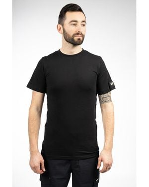 Caterpillar Essentials Short-Sleeve Cotton - Black