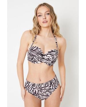 Gorgeous Mid Waist Bikini Pant Polyamide - White