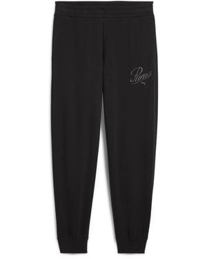 PUMA Ess Script Comfort Joggers Tr Cl Joggers - Black