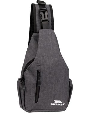 Trespass Versa Sling Backpack Melange) - Black