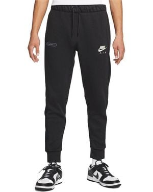Nike Air Bold Fleece Joggers - Black