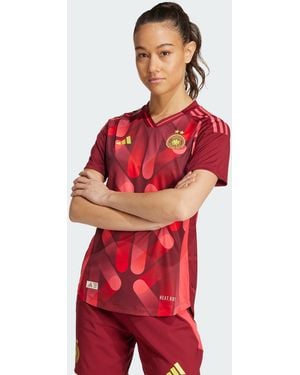 adidas Originals Germany 25 Team) Away Authentic Jersey - Red