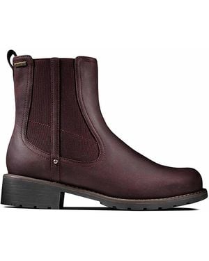 Clarks Orinoco On Gtx Burgundy Boots - Brown