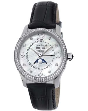 Louis Erard 1931 Mother Of Pearl Watch - Black
