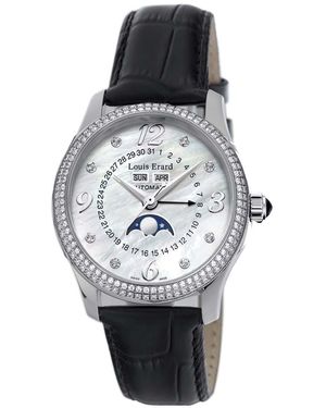 Louis Erard 1931 Mother Of Pearl Watch - Black
