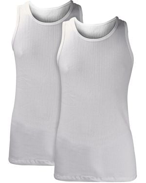 Heat Holders 2 Pack Sleeveless Thermal Top For Winter - Grey