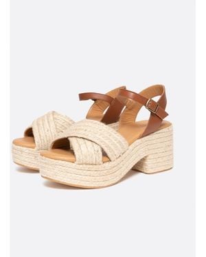 Penelope Chilvers Bella Jute Sandal - Natural