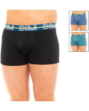DIM Pack-3 Boxers System Breathable Fabric D01Qu - Black
