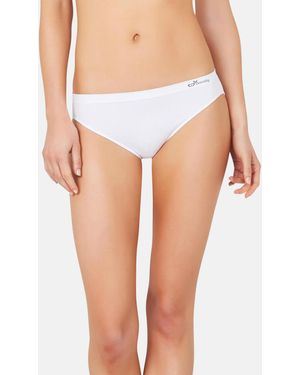 Boody Organic Bamboo Classic Bikini - White