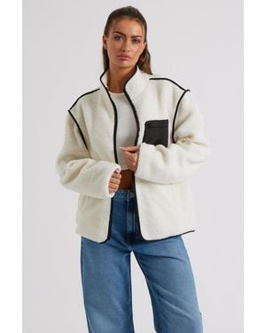 Urban Bliss Fleece Jacket - Blue
