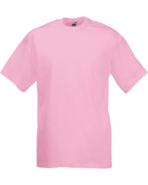 Fruit Of The Loom Valueweight Short Sleeve T-Shirt (Light) - Pink