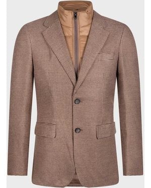 Versace 19.69 Abbigliamento Sportivo 19V69 Jacket Matteo - Brown