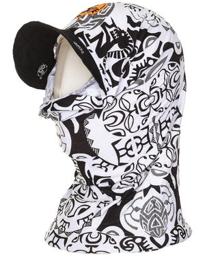 Buff Tubular With Visor Thermal And Breathable Fabric 76000 - Black