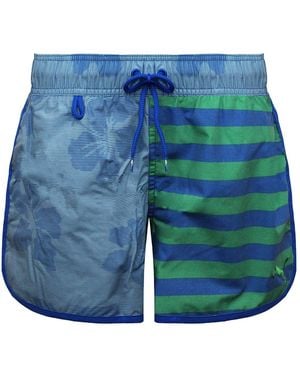 PUMA Fun Hibiscus Shorts - Blue