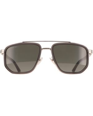 Gucci Aviator Gg2073S Metal - Grey
