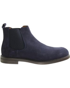 Hackett Chino Chelsea Boots - Blue