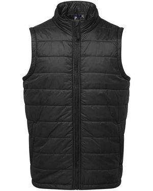 PREMIER Recyclight Padded Gilet - Black
