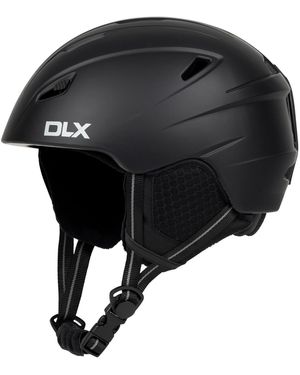 DLX Trespass Hark Skihelm Voor Volwassenen - Zwart
