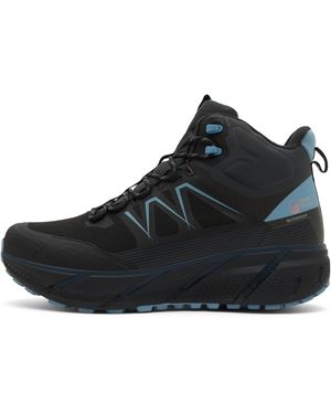North Ridge Flux Speed Waterproof Mid Walking Boot - Black