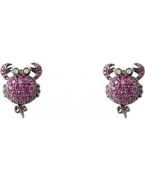 Lancaster Jla-Ear-Crab-5 Ladies Earrings - Pink