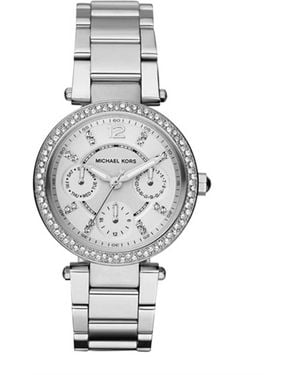 Michael Kors Ladies' Mini Parker Watch Mk5615 - Grey