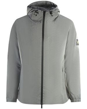 Lyle & Scott Lightweight Reflective Hooded Jacket - Grey