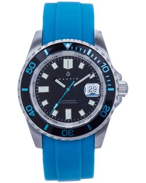 Nautis Interceptor Boxset Met Verwisselbare Banden En Datumweergave - Blauw