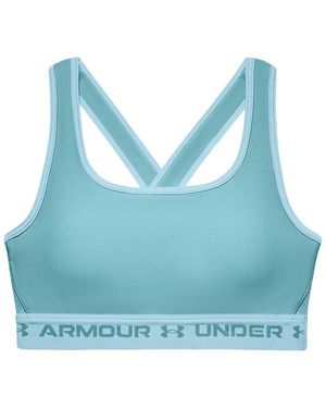Under Armour Corssback Mid Sports Bra Lace - Blue