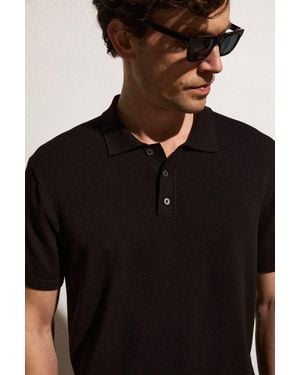 Grimelange Regular Fit Crew Neck T-Shirt - Black