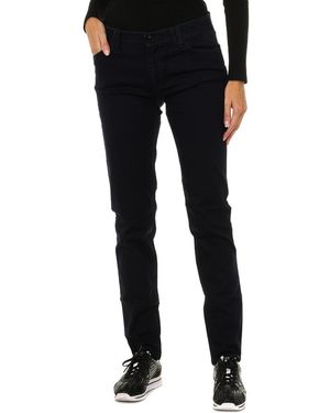 Armani Long Skinny Fit Trousers 6X5J28-5Dzfz - Black