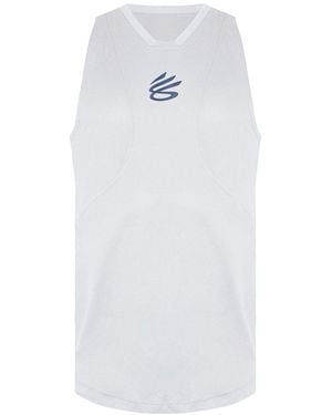 Under Armour X Stephen Curry Performance Tank Top - White