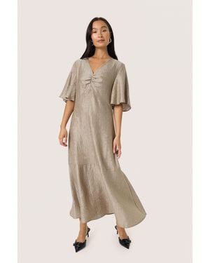 Soaked In Luxury Jurk Sllaurie Jurk Feminine - Naturel