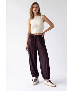 MixRay Tencel Straight-Leg Trousers - Blue
