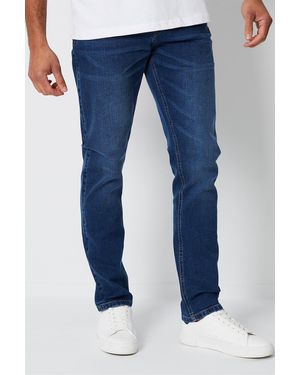Threadbare 'Islington' Slim Fit Jeans With Stretch - Blue