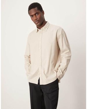 SELECTED Oversized Boxy Shirt - Natural