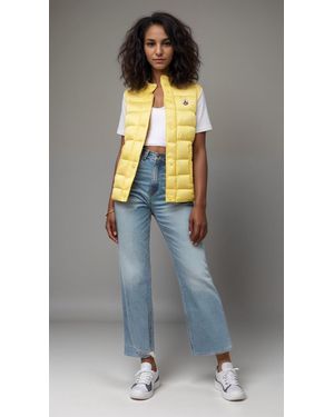 J.O.T.T Valentine High Neck Down Gilet - Grey
