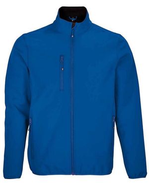 Sol's Falcon Recycled Soft Shell Jacket (Royal) - Blue