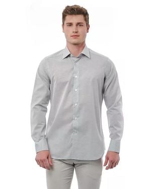 Bagutta Dress Shirt Classic Fit - Grey