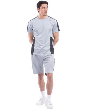 D Rock D Rock Summer Outfit 2 Piece Set, Shorts And T Shirt - Blue