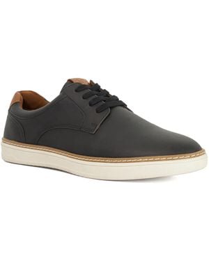Dune Teppy Lace-Up Trainers - Black