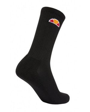 Ellesse Tisbi Crew Socks (Pack Of 3) - Black