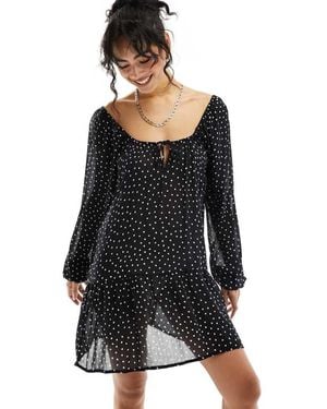Billabong Lucky You Throwover Beach Dress - Black